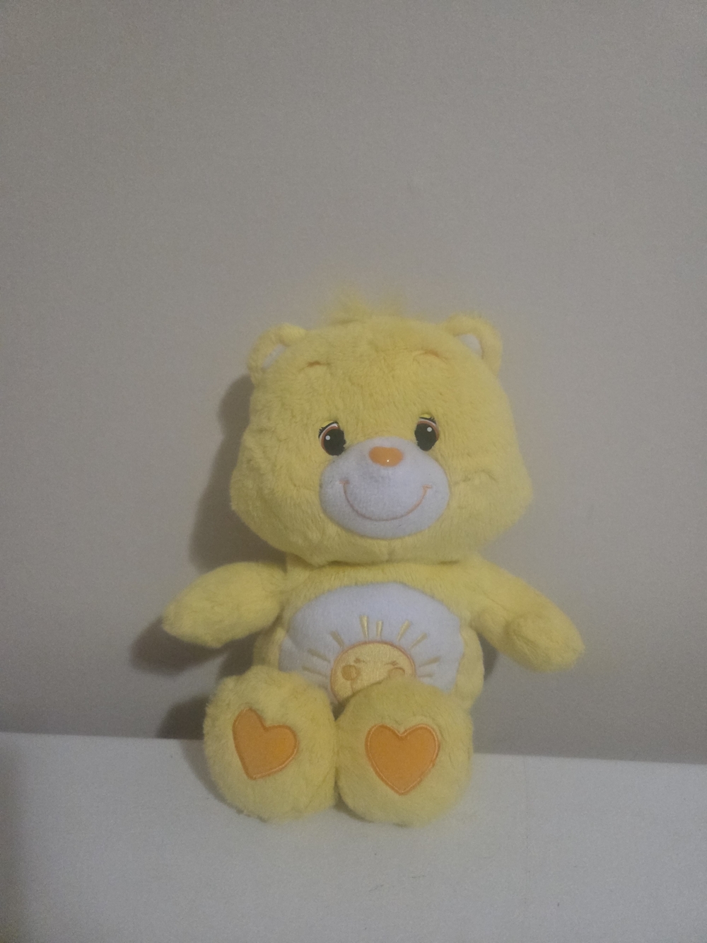 Care Bears Yellow Sunshine Plush Bear 2012